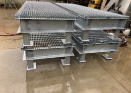 Platforms Hot Dipped Galvanized for cellphone generators